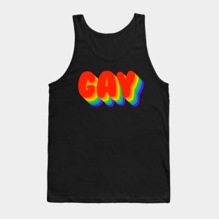 Gay as a Rainbow - LGBT Pride Tank Top